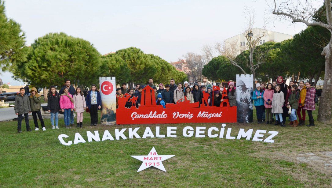 Çemişgezekli öğrenciler Çanakkale ve İstanbulu gezdi