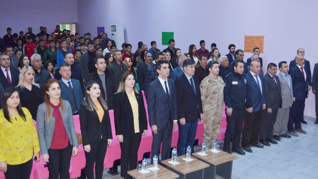 İstiklal Marşının kabulü ve Mehmet Akif Ersoyu anma programı 
